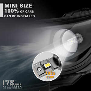 H7 Led Far Ampulü 80w 11000lm H7 12-30v / Laam931