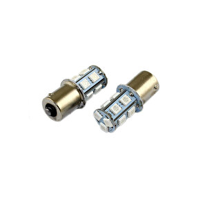 93 Led Ampul 13 Smd Kırmızı 2'li Set 24v / Laam642-2