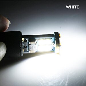 Oto Led Ampul T10-12smd Canbus'lı Beyaz 2'li Set 12v Premium