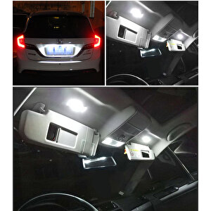 Space Oto Led Ampul T10-12smd Canbus'lı Beyaz 2'li Set 12v Premium
