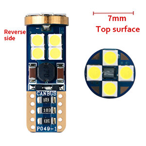 Space Oto Led Ampul T10-12smd Canbus'lı Beyaz 2'li Set 12v Premium
