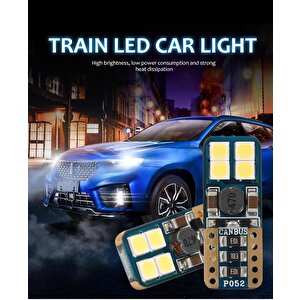 Space Led Ampul T10 8 Smd Canbus'lı Beyaz 2'li Set / Laam628