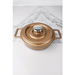 Digithome Oms 3’lü Mini Döküm Tencere Seti Bakır – 3720 – 3721 - 3722