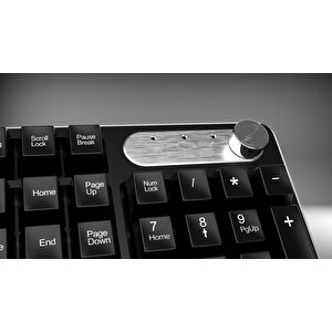 Incaiws-549u Rechargeable Silent Type-c Wireless Multimedia Klavye & Mouse Set