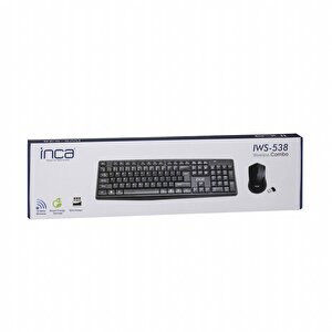 Inca Iws-538 Wireless Slim Dizayn Soft Touch Q Klavye & Mouse Set