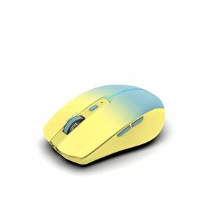 Iwm-511rs Dual Mod Bluetooth+wireless Rechargeable Gradient Color Silent Mouse