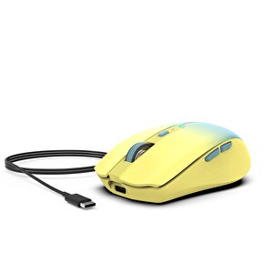 Inca Iwm-511rs Dual Mod Bluetooth+wireless Rechargeable Gradient Color Silent Mouse