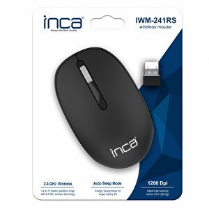 Inca Kablosuz Mouse Iwm-241rs Candy Desing 3d Wireless Uyumlu Mouse