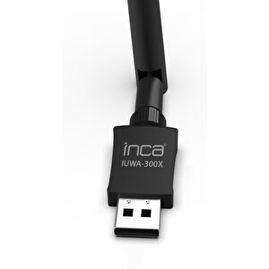 Inca Iuwa-300x 300 Mbps 11n Harici 5dbi Anten Wireless Adaptör