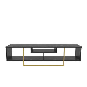 Decoroti̇ka Asal Tv Üni̇tesi̇ 150 Cm Si̇yah Gold