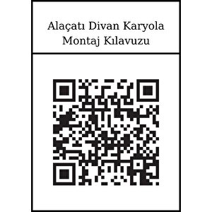 Alaçatı Bazalı Divan Karyola Çekmeceli + Soft Yatak - Krem