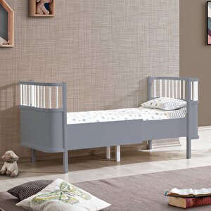 Mdf Beşik, 90x130 Trend Büyüyen Beşik , Trend Karyola 90x190, Antrasit Antrasit