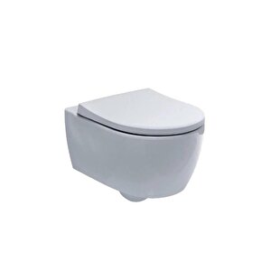 Icon Rimfree Kanalsız Asma Klozet Ve Yavaş Kapanır Kapak Seti Otc 501.659.00.1
