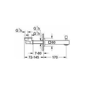 Eurocube Yön Değiştiricili Çıkış Ucu - 13304000