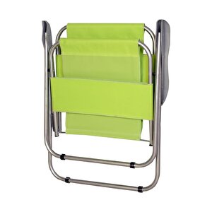 Katlanır Plaj Sandalyesi Piknik Sandalyesi Yeşil 1025