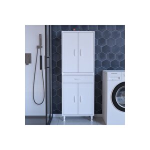 Emir Newyork 54 X 170,4 X 32,5 Cm Kapaklı Ve Çekmeceli Çok Amaçlı Banyo & Mutfak Dolabı