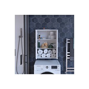 Era 55 X 85 X 32,5 Cm Makine Üstü Çok Amaçlı Asma Banyo & Mutfak Dolabı