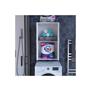 Newyork 54 X 88,4 X 32,5 Cm Makine Üstü Çok Amaçlı Asma Banyo & Mutfak Dolabı