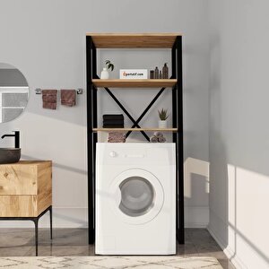 Çamaşır Makinesi Üstü Düzenleyici Raf Banyo Dolabı Rafı Makina Üstü Dolap Raf Çam