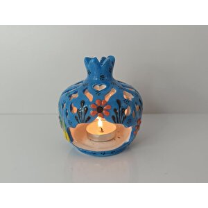 Buhurdanlık  Çini Tealight Mumluk Mumluk Işık Ev Dekor Masa Özel Gün Hediye
