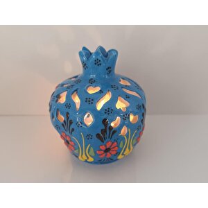 Buhurdanlık  Çini Tealight Mumluk Mumluk Işık Ev Dekor Masa Özel Gün Hediye
