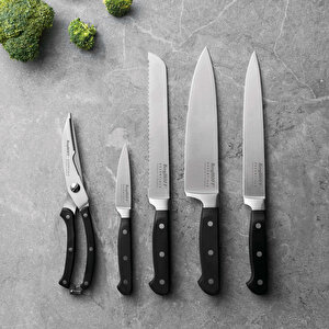 Essentials Paslanmaz Çelik Solid Şef Bıçağı 20 Cm