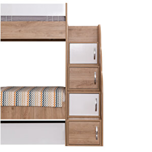 Complex New Yavrulu Ranza Açık Ceviz + 3 Comfort Yatak