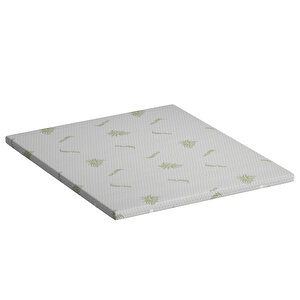 Yatak Pedi, Kuş Tüy Süngerli, 140x200 Cm, Full Ortopedik Aloevera Yatak Pedi