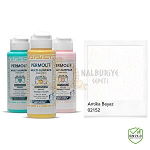 Multi Surface Akrilik Hobi Boyası Anti̇ka Beyaz 120 Ml.