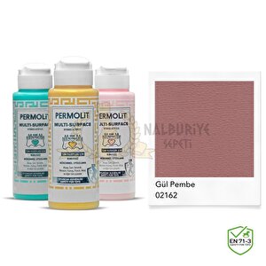 Multi Surface Akrilik Hobi Boyası Gül Pembe 120 Ml.
