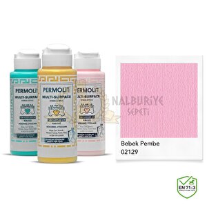 Multi Surface Akrilik Hobi Boyası Bebek Pembe 120 Ml.