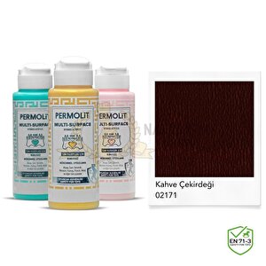 Multi Surface Akrilik Hobi Boyası Kahve Çeki̇rdeği̇ 120 Ml.