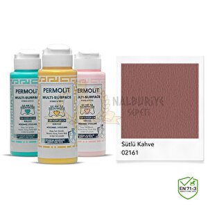 Multi Surface Akrilik Hobi Boyası Sütlü Kahve 120 Ml.