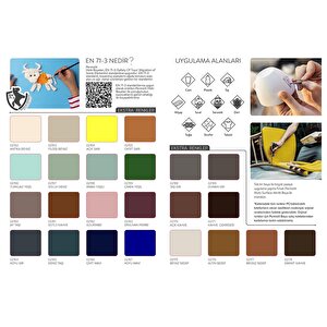 Permolit Multi Surface Akrilik Hobi Boyası Grani̇t Kahve 120 Ml.