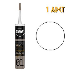 Genel Amaçlı Silikon Beyaz 280 Gr. - 1 Adet
