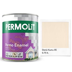 Enamel Sentetik Yağlı Boya Deni̇z Kumu 0.75 Lt.