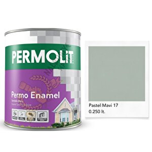 Enamel Sentetik Yağlı Boya Pastel Mavi̇ 0.250 Lt.