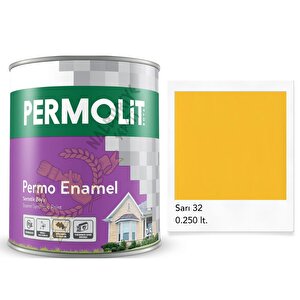 Enamel Sentetik Yağlı Boya Sarı 0.250 Lt.