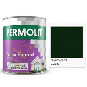 Enamel Sentetik Yağlı Boya Nefti̇ Yeşi̇l 0.75 Lt.