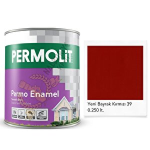 Enamel Sentetik Yağlı Boya Bayrak Kirmizi 0.250 Lt.