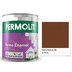 Enamel Sentetik Yağlı Boya Sütlü Kahve 0.75 Lt.
