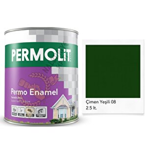 Enamel Sentetik Yağlı Boya Çi̇men Yeşi̇li̇ 2.5 Lt.