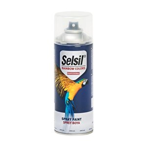 Selsil Rainbow Akrilik Sprey Boya Beyaz Gri̇ 400 Ml. - Ral9002