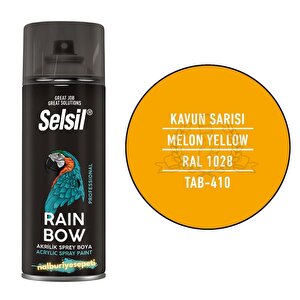 Rainbow Akrilik Sprey Boya Kavun Sarı 400 Ml. - Ral1028