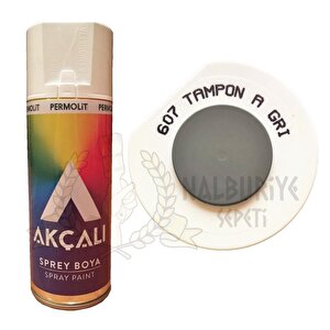 Akrilik Sprey Boya Tampon Açık Gri̇ 400 Ml - Ral6002 - 607