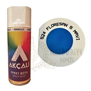 Akrilik Sprey Boya Floresan Boncuk Mavi̇ 400 Ml - 524