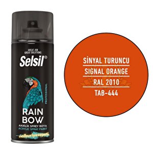 Rainbow Akrilik Sprey Boya Si̇nyal Turuncu 400 Ml. - Ral2010
