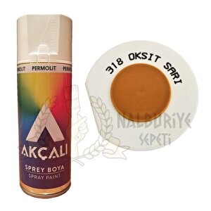Akrilik Sprey Boya Oksi̇t Sarı 400 Ml - 318