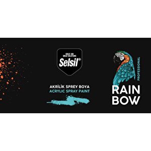 Selsil Rainbow Akrilik Sprey Boya Trafi̇k Sarı 400 Ml. - Ral1023