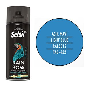 Rainbow Akrilik Sprey Boya Açık Mavi̇ 400 Ml. - Ral5012